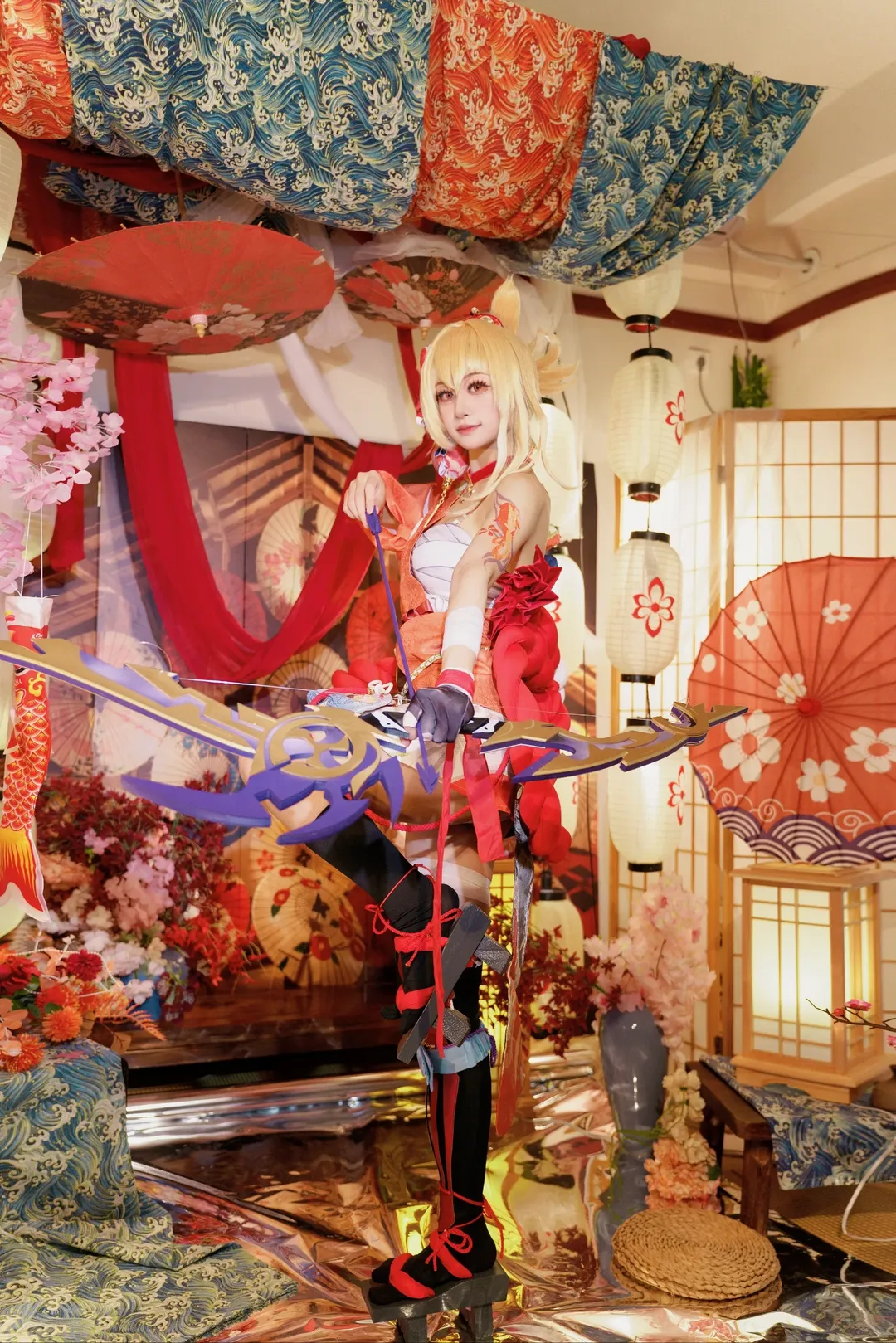 【宵宫cos】花见坂的烟火，夏日祭的完美复刻