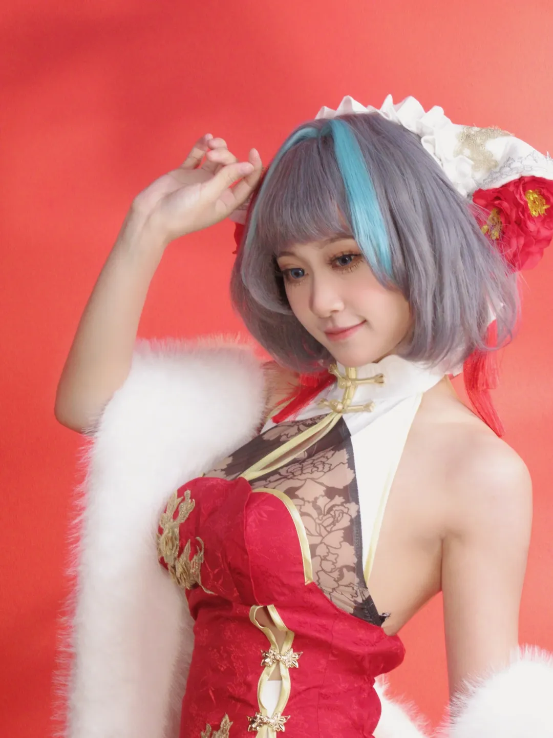 【柴郡cos】碧藍航線新春旗袍與CCD復古記錄 - 第 5 張