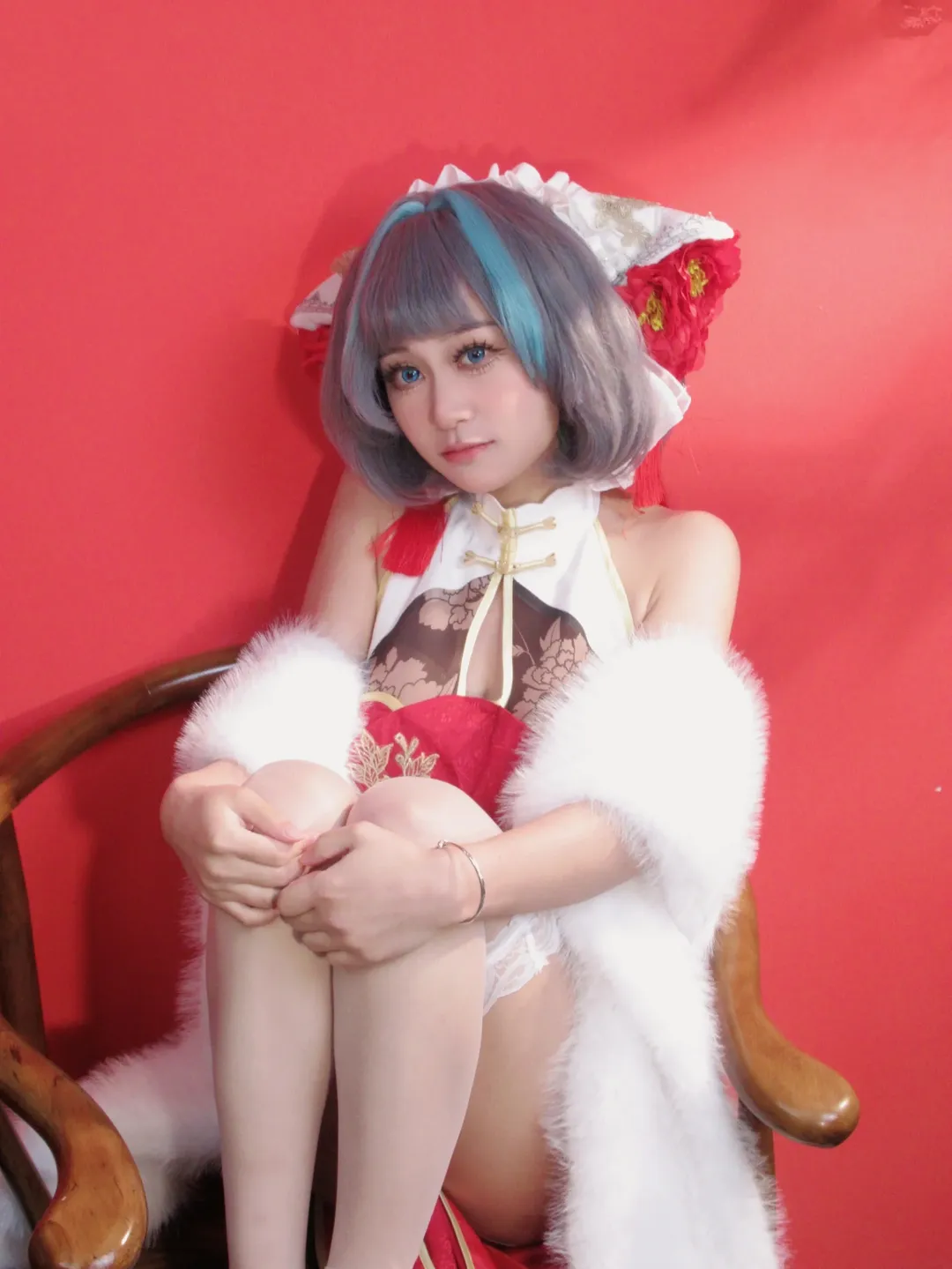 【柴郡cos】碧蓝航线新春旗袍与CCD复古记录