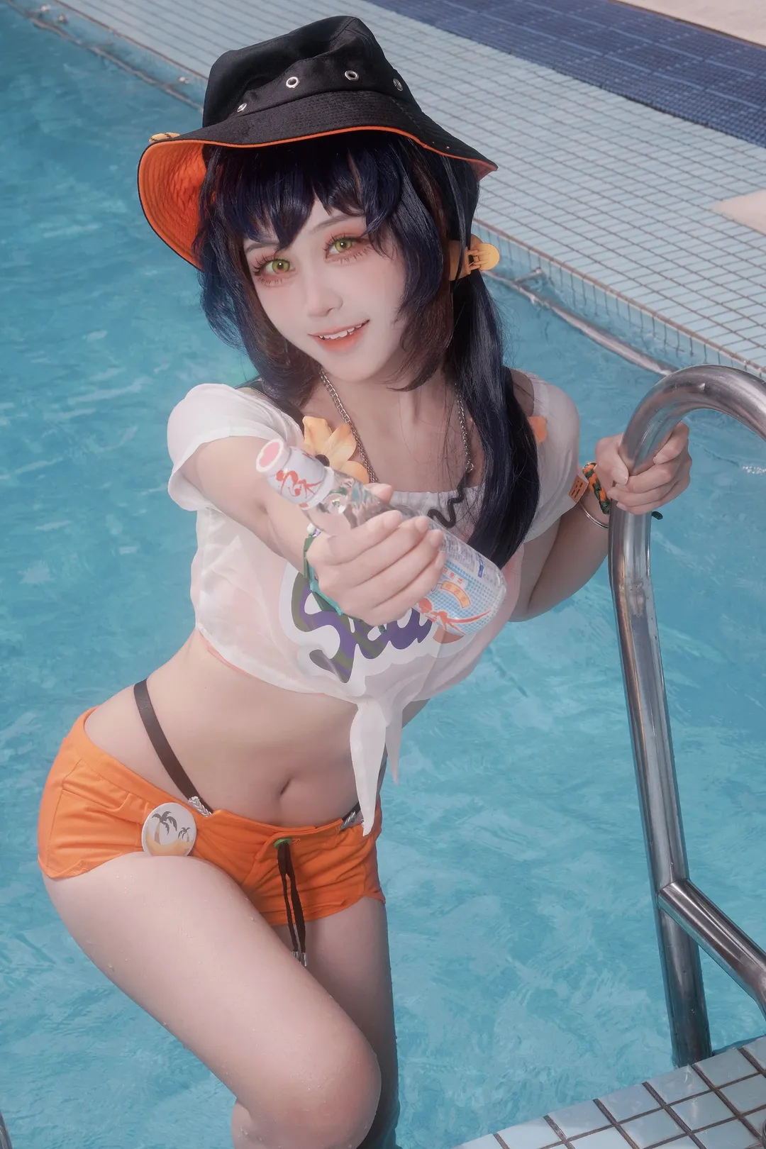 【玲妹cos】绝区零夏日泳装玩水特辑 - 第 1 张
