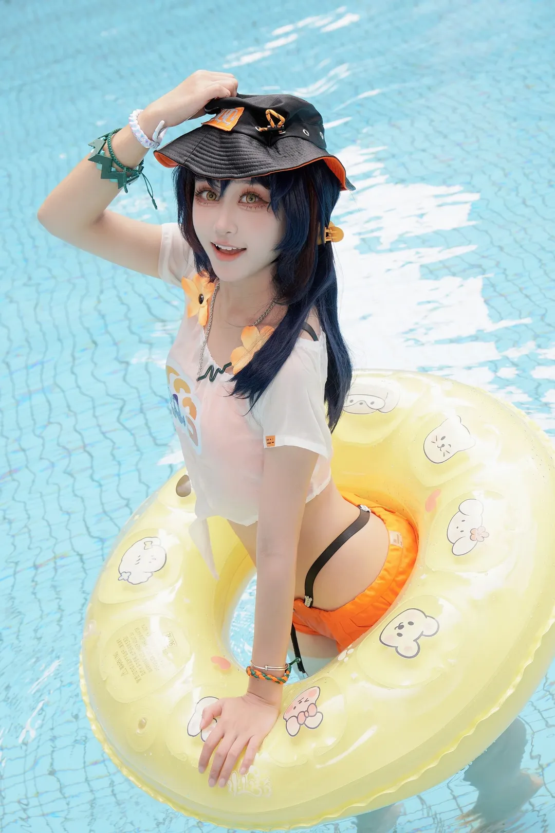 【玲妹cos】绝区零夏日泳装玩水特辑 - 第 2 张