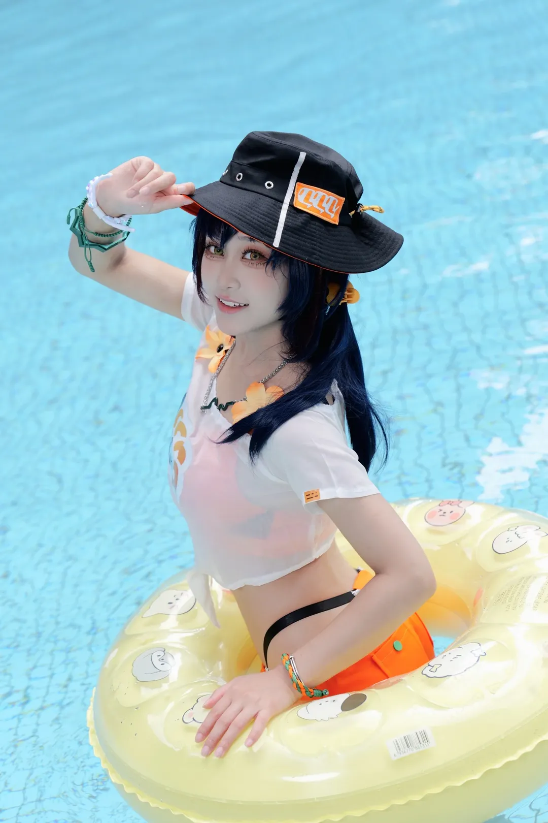 【玲妹cos】绝区零夏日泳装玩水特辑 - 第 4 张