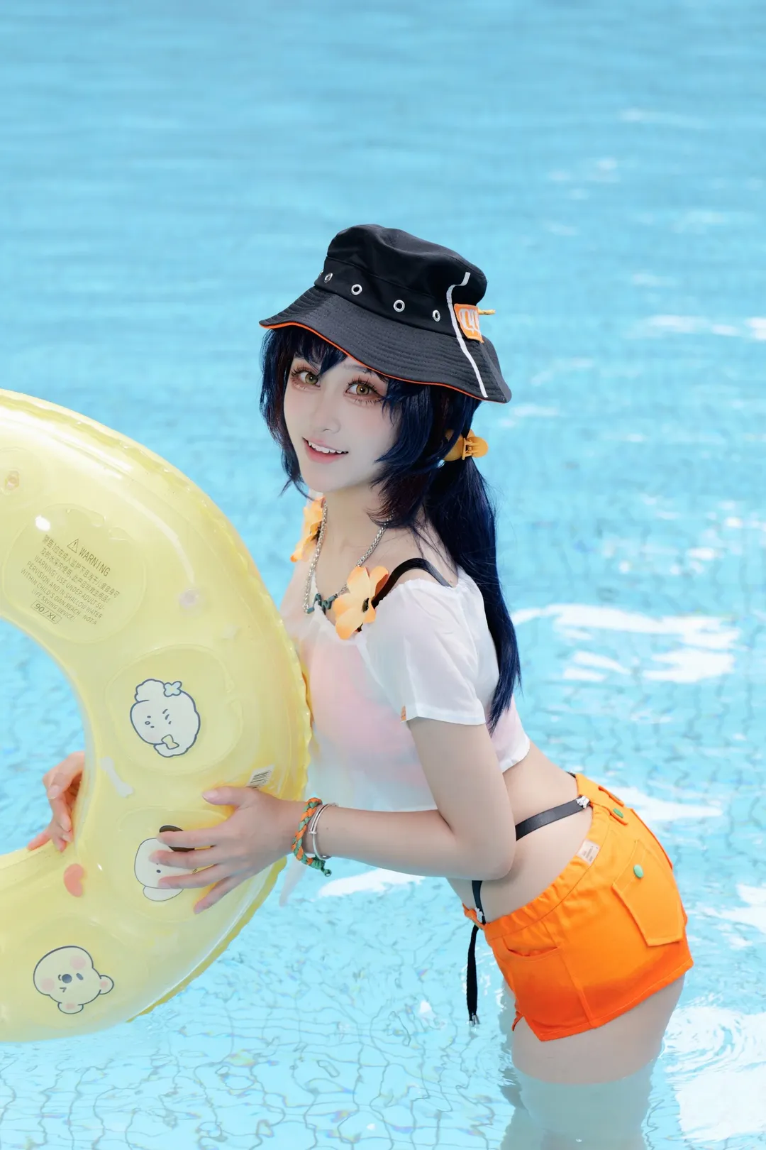 【玲妹cos】绝区零夏日泳装玩水特辑 - 第 5 张