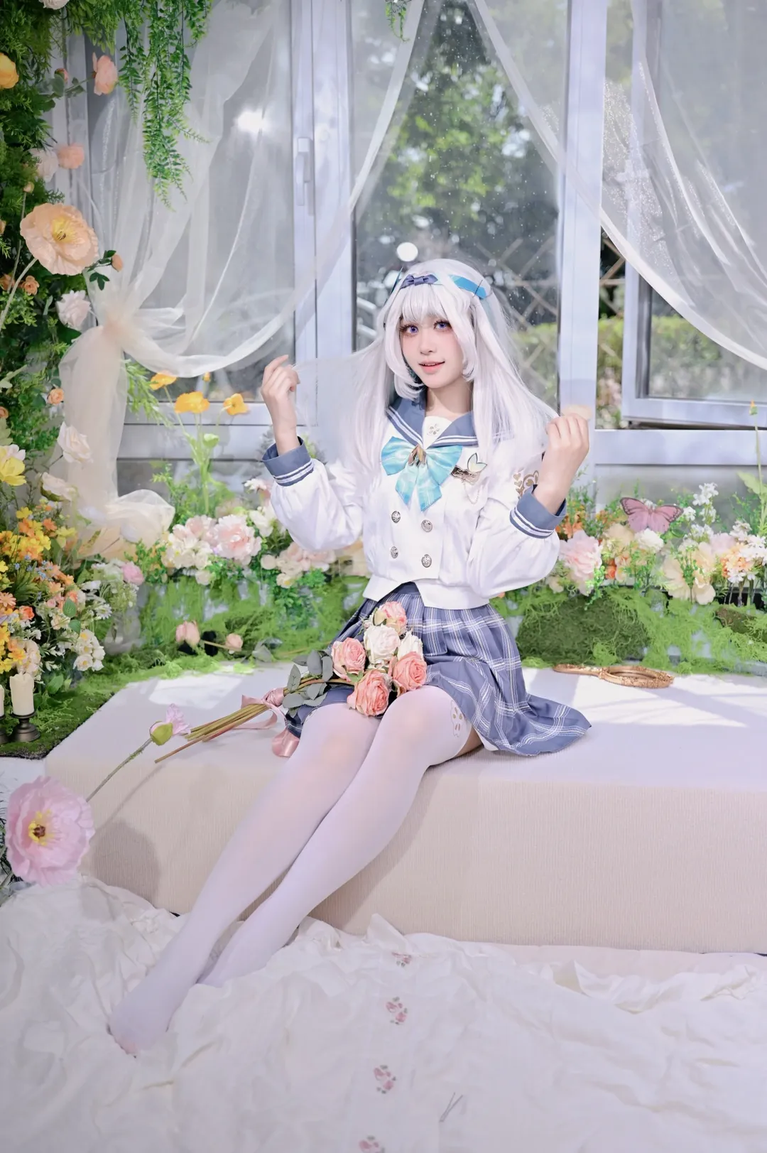 【流萤cos】崩坏星穹铁道，JK春日信步漫游 - 第 1 张