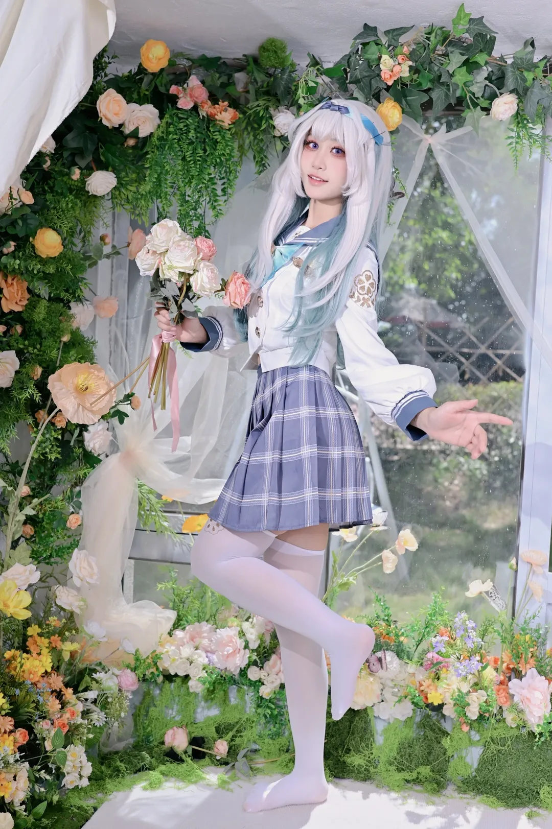 【流萤cos】崩坏星穹铁道，JK春日信步漫游