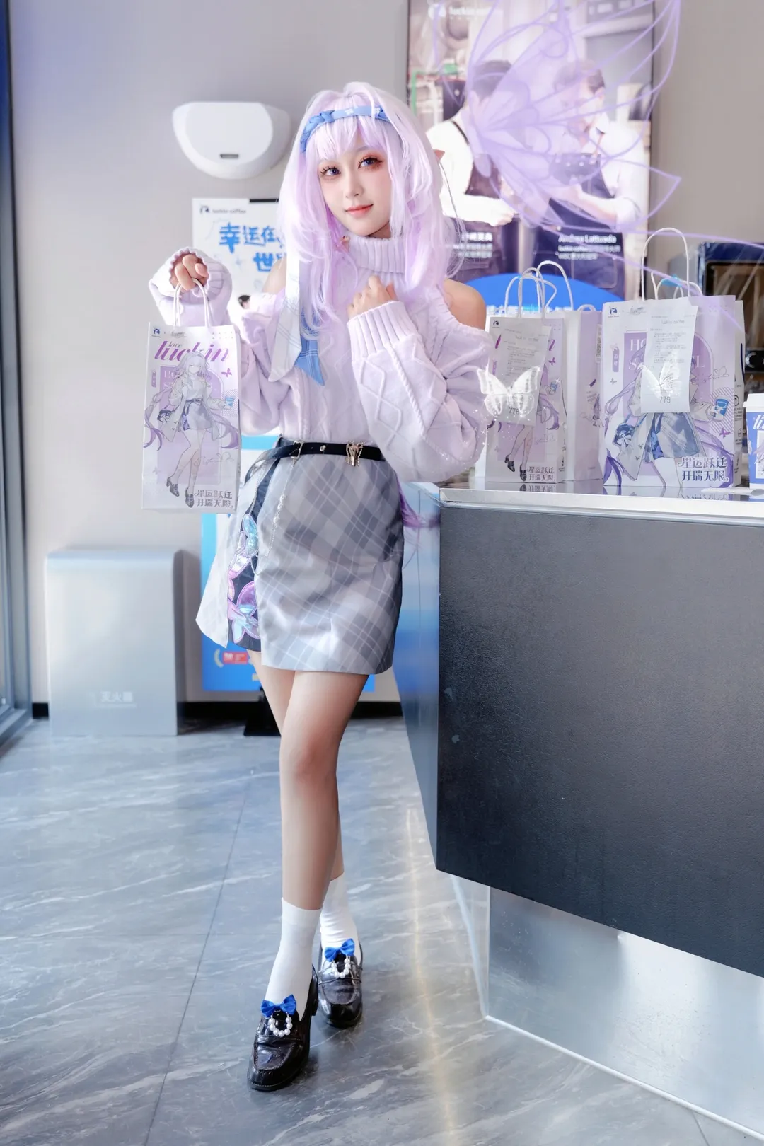 【遐蝶cos】崩壞星穹鐵道線下聯動飲品店打卡 - 第 2 張