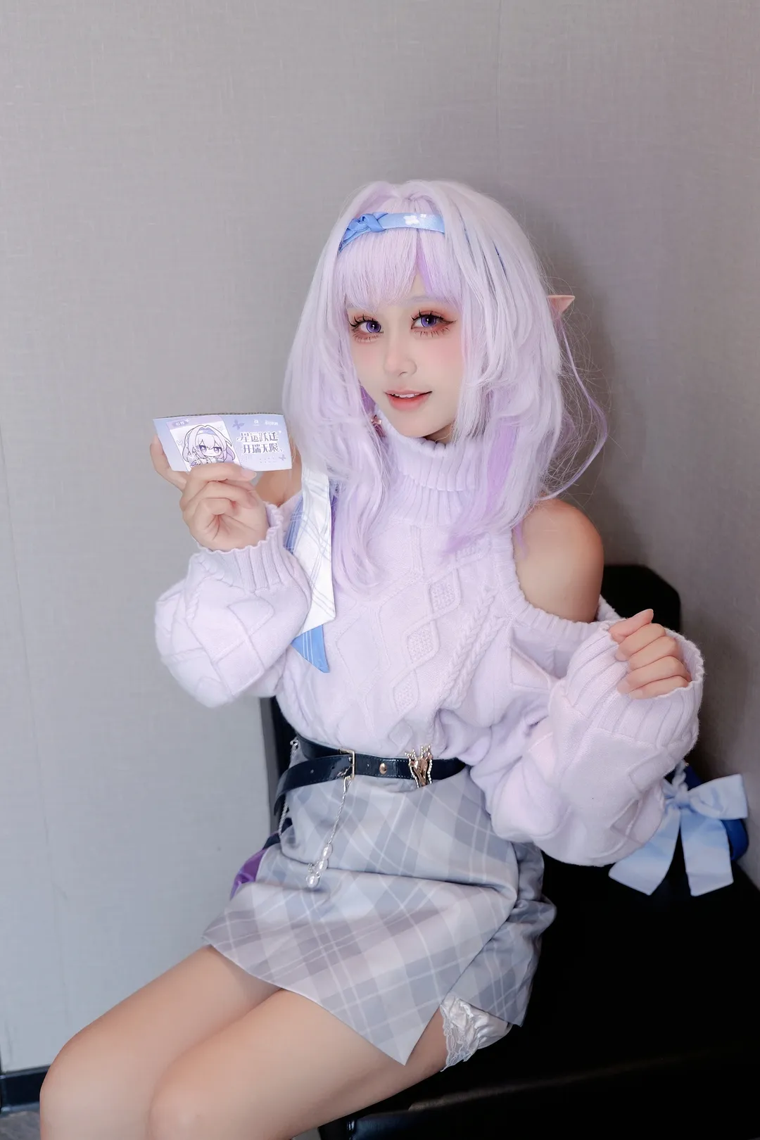 [Castorice cosplay] Everyday Life in Honkai: Star Rail: Taking a Sip of the Luckin Coffee Collaboration - Image 4