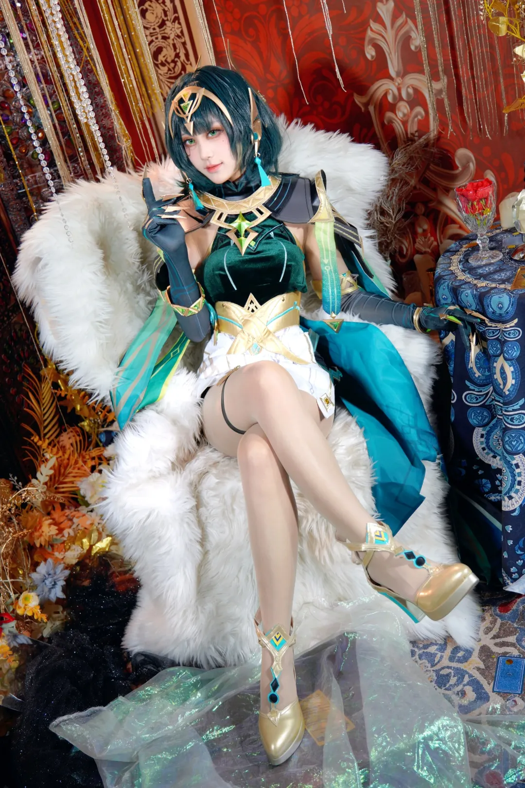 【奈芙尔cos】原神里的须弥学者，这套服装的细节和拍摄体验 - 第 2 张