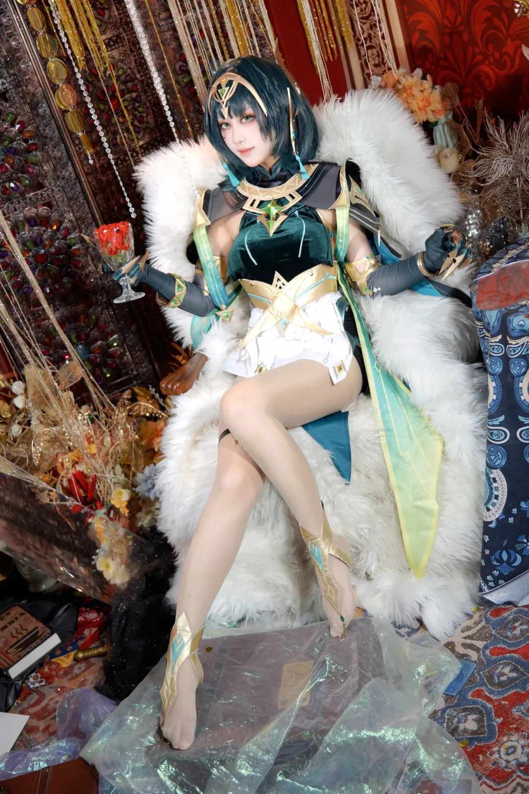 【奈芙尔cos】原神里的须弥学者，这套服装的细节和拍摄体验 - 第 4 张