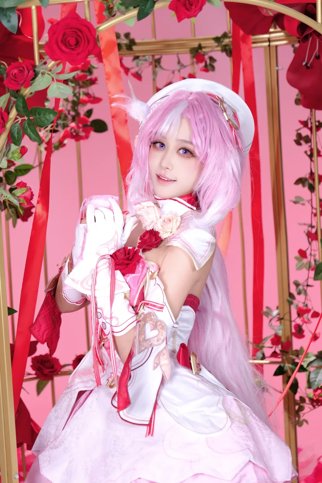 【爱莉希雅cos】玫瑰与笼，爱神的降临 - 第 4 张