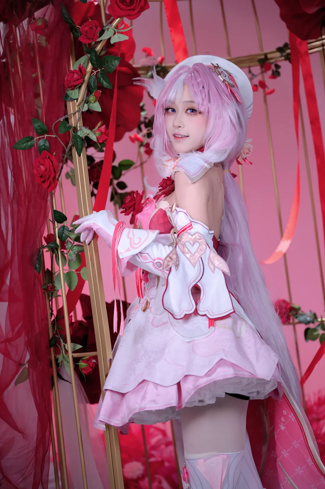 【爱莉希雅cos】玫瑰与笼，爱神的降临 - 第 5 张