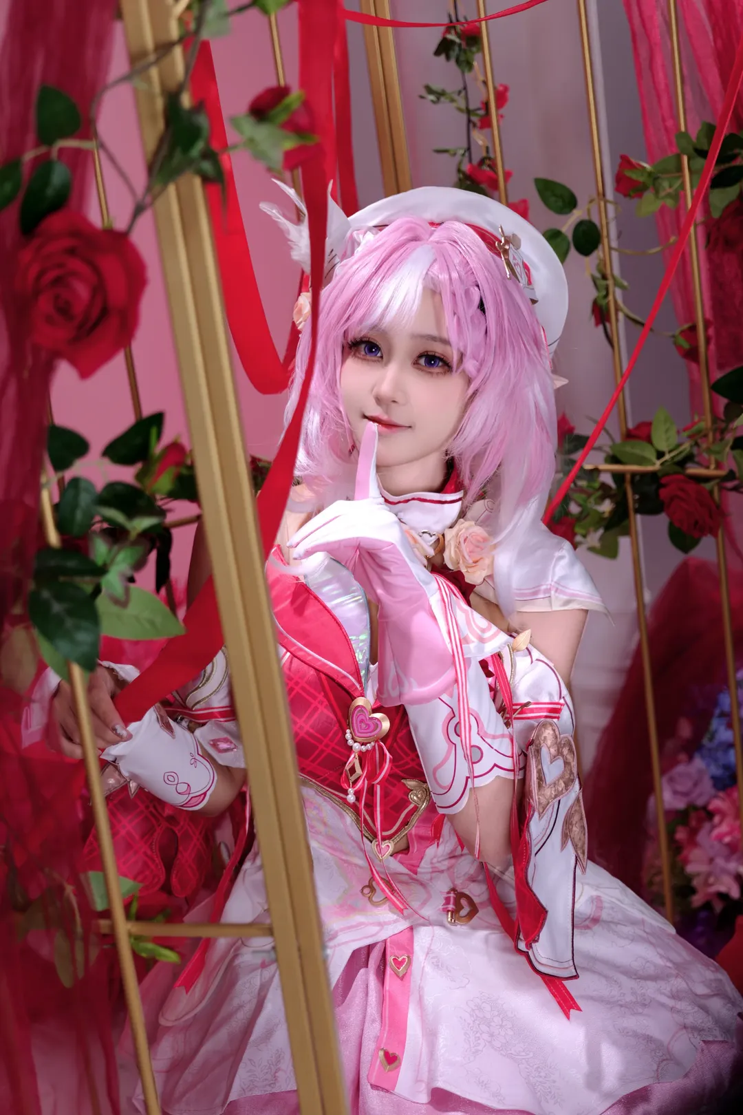 【爱莉希雅cos】玫瑰与笼，爱神的降临 - 第 6 张