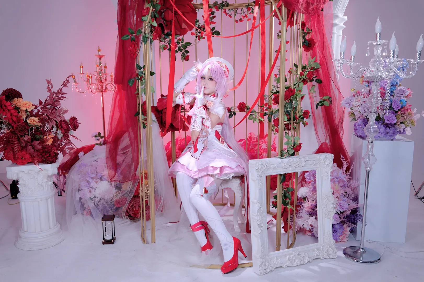 【爱莉希雅cos】玫瑰与笼，爱神的降临 - 第 8 张