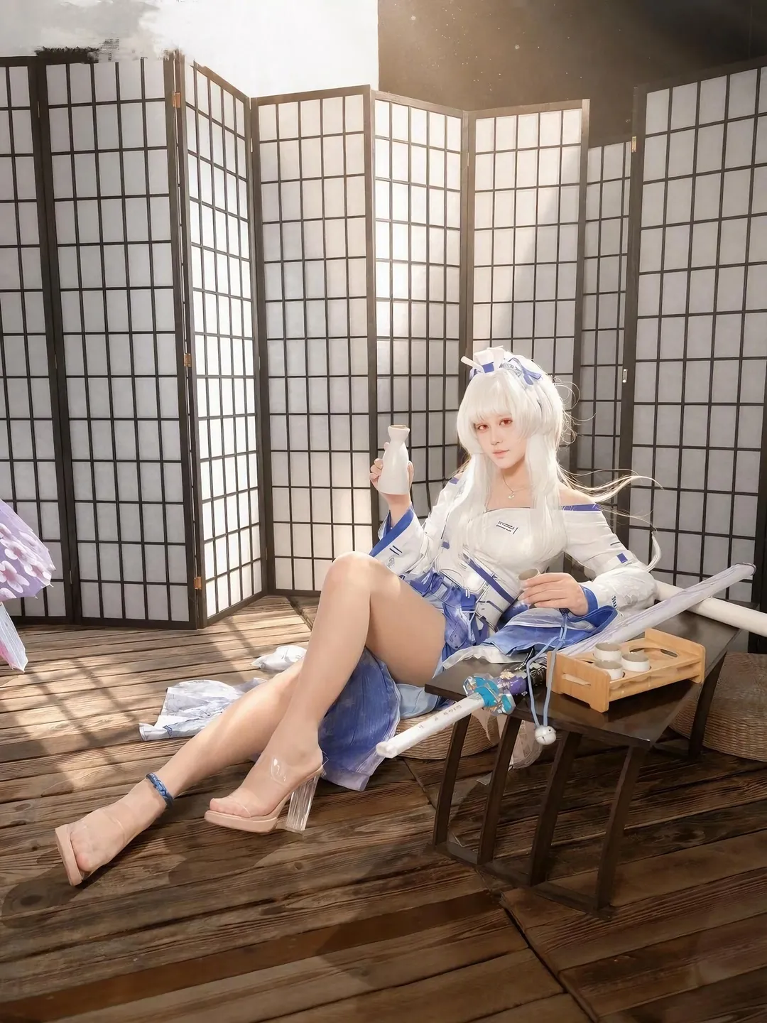 【绯雪cos】鸣潮的二形态演绎，忘换瞳色的小小遗憾