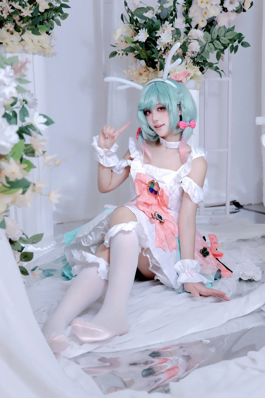 【瑶cos】王者荣耀时之祈愿的棚拍记录