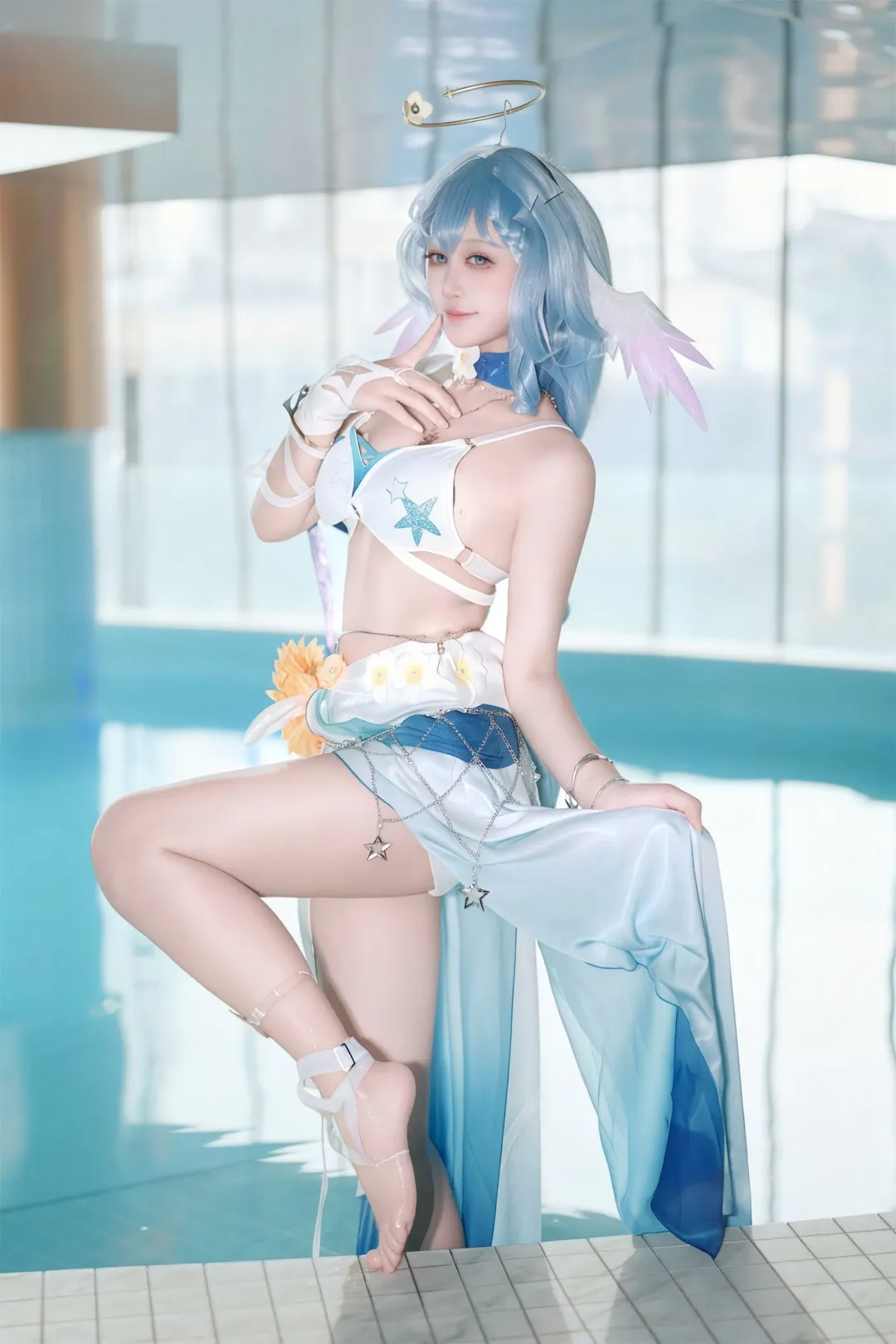 【知更鸟cos】崩坏星穹铁道泳装实拍与避坑指南
