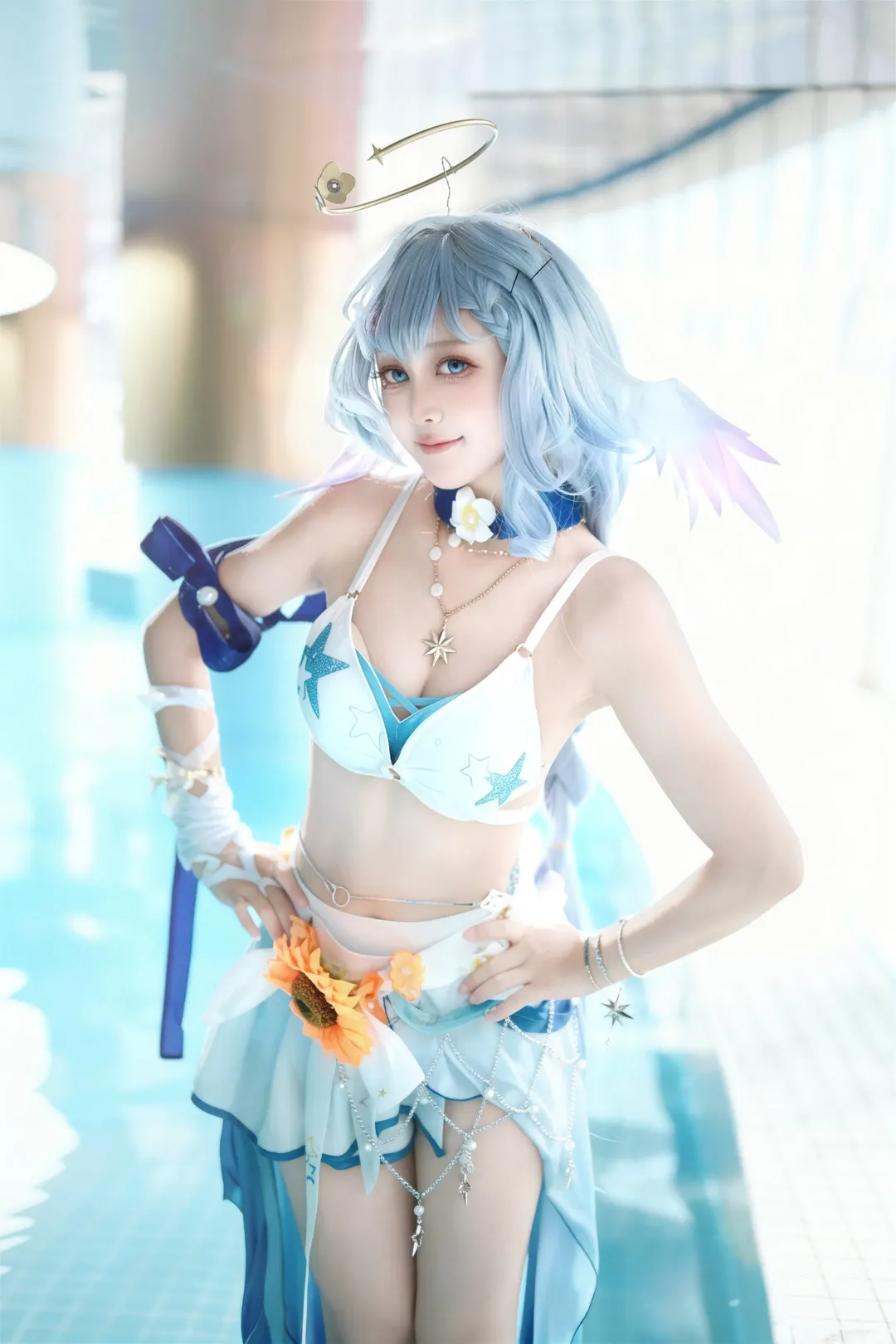 【知更鸟cos】崩坏星穹铁道泳装实拍与避坑指南 - 第 2 张