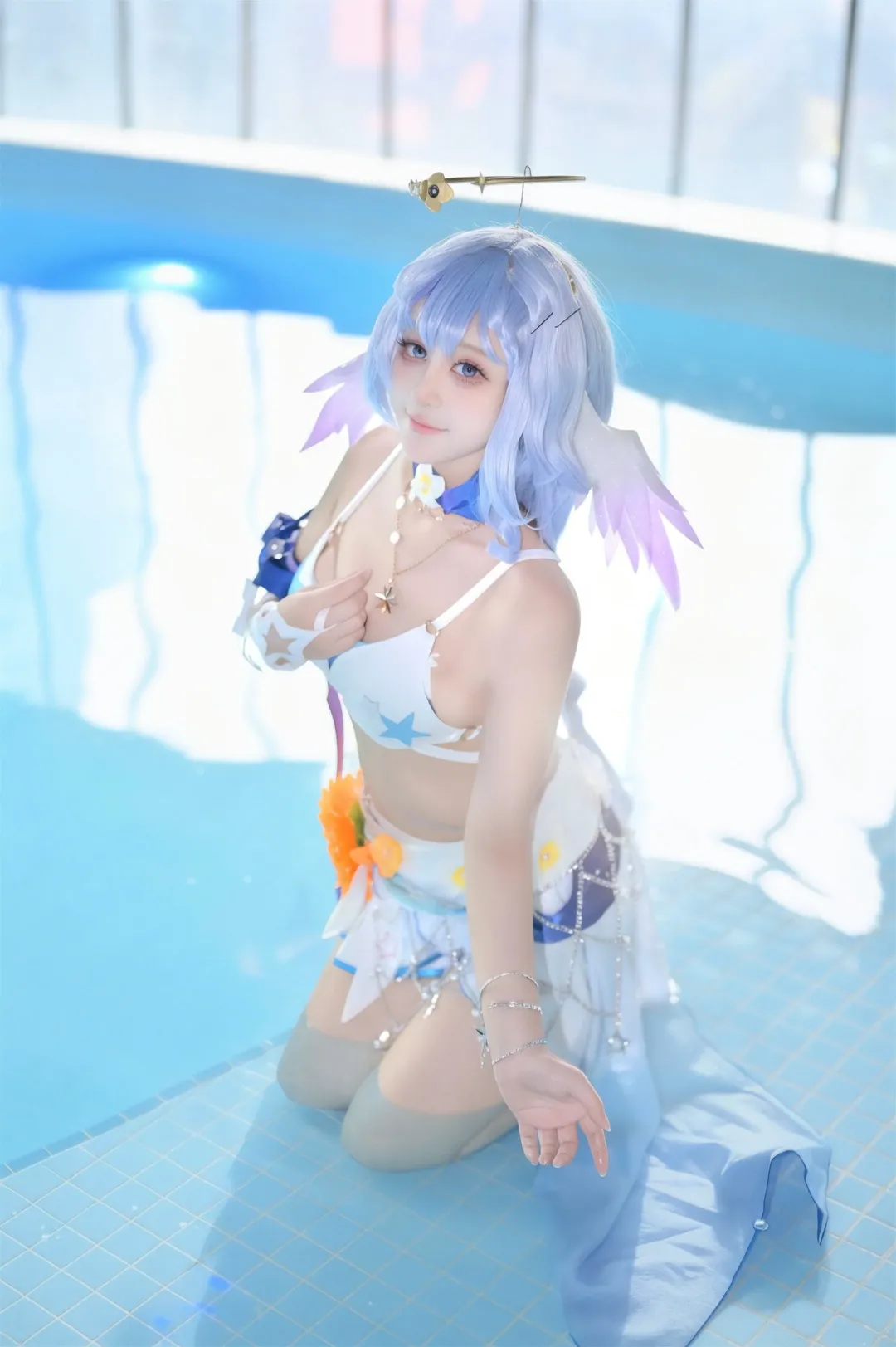 【知更鸟cos】崩坏星穹铁道泳装实拍与避坑指南 - 第 4 张