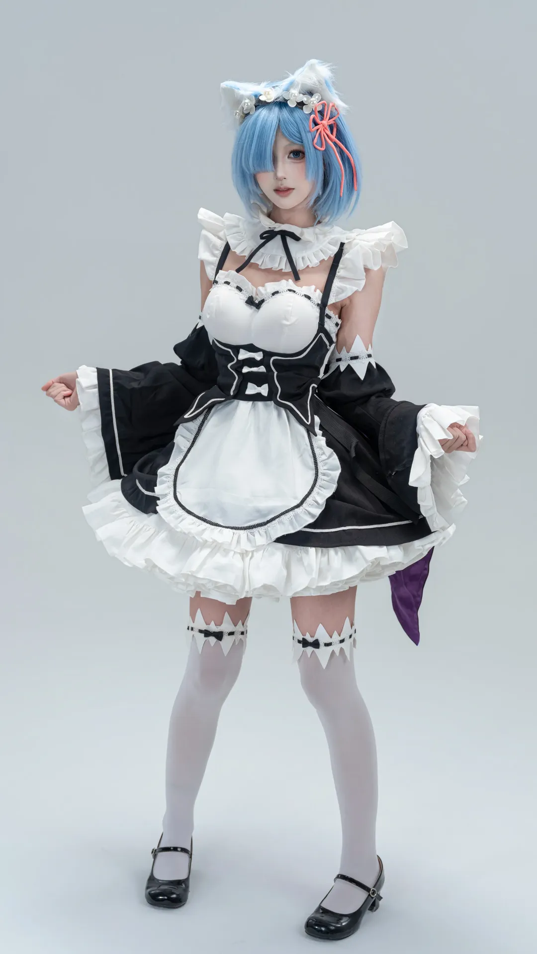 【レム コスプレ】『Re:ゼロから始める異世界生活』多彩なスタイルで魅せる名作の帰還 - 8 枚目