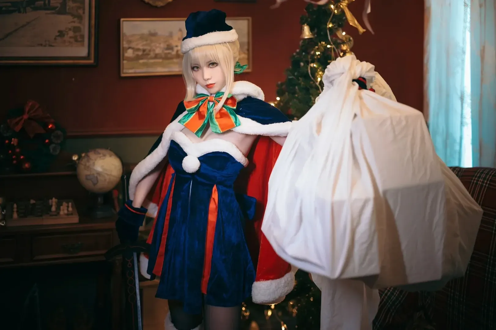 【阿尔托莉雅·潘德拉贡〔Alter〕cos】属于冬日的不列颠女王的威严与俏皮 - 第 8 张