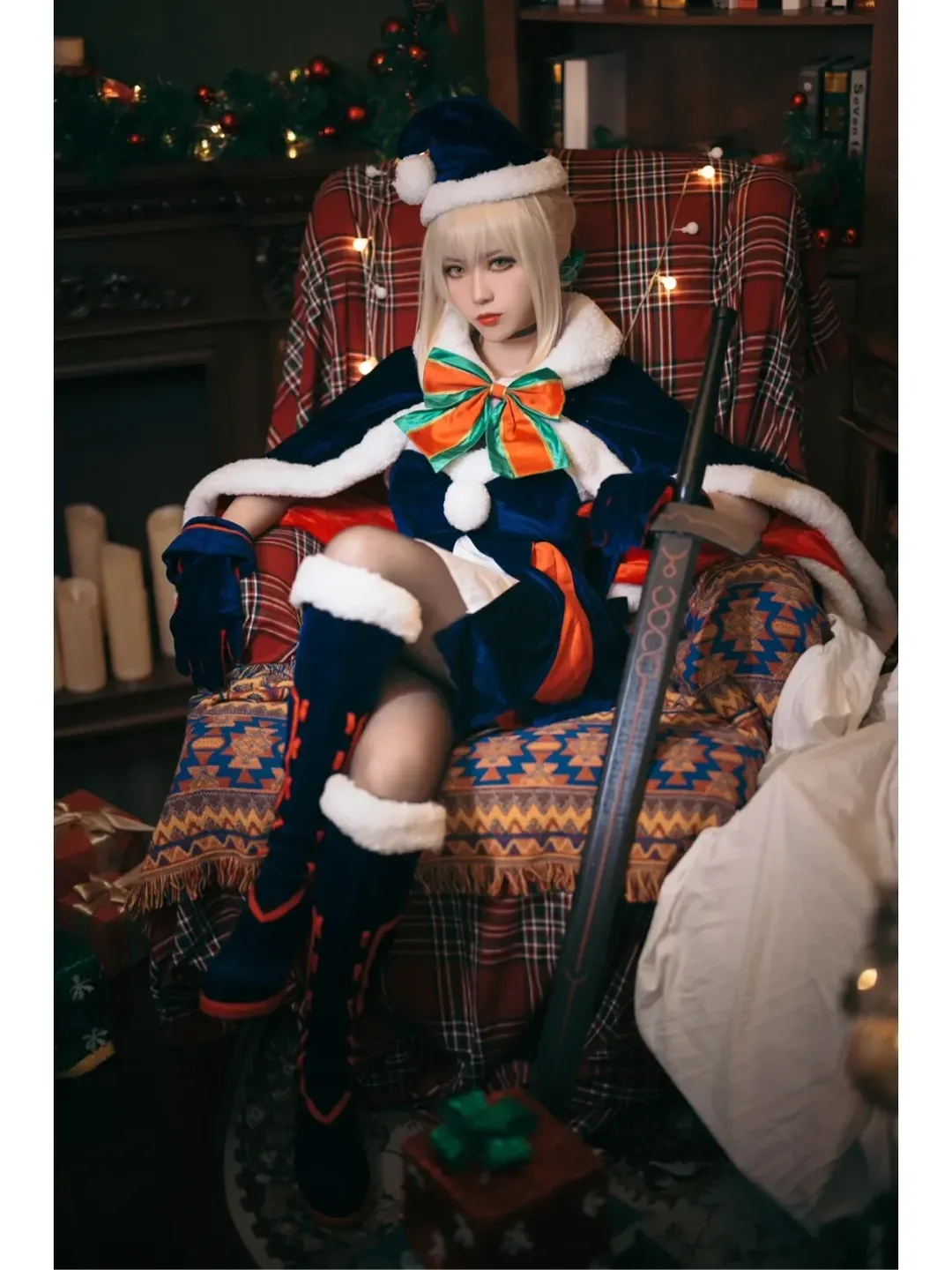 【阿尔托莉雅·潘德拉贡〔Alter〕cos】属于冬日的不列颠女王的威严与俏皮 - 第 9 张