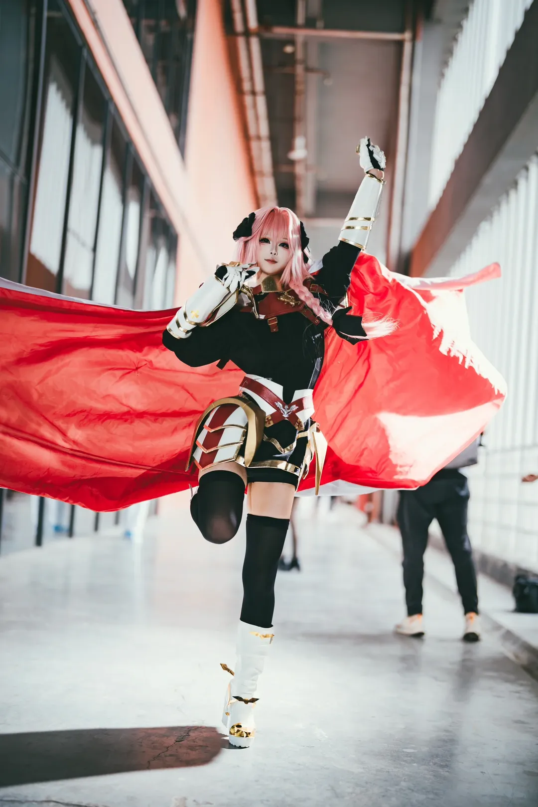 【阿斯托尔福cos】Fate/Apocrypha全武装出没五一萤火虫漫展
