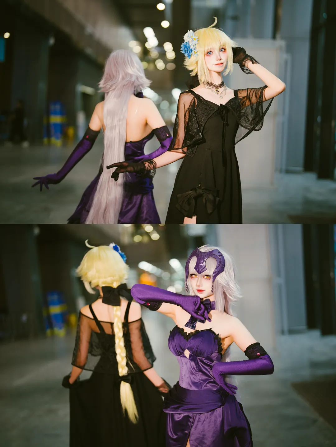 【ジャンヌ・ダルク コスプレ】五一ホタルACGエキスポ、Fate/Grand Orderペアのドレスイベント写真 - 1 枚目