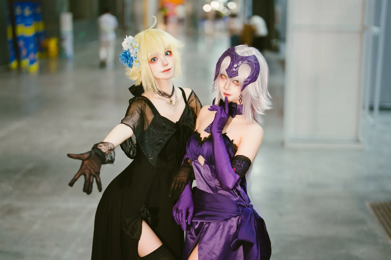 【ジャンヌ・ダルク コスプレ】五一ホタルACGエキスポ、Fate/Grand Orderペアのドレスイベント写真 - 4 枚目
