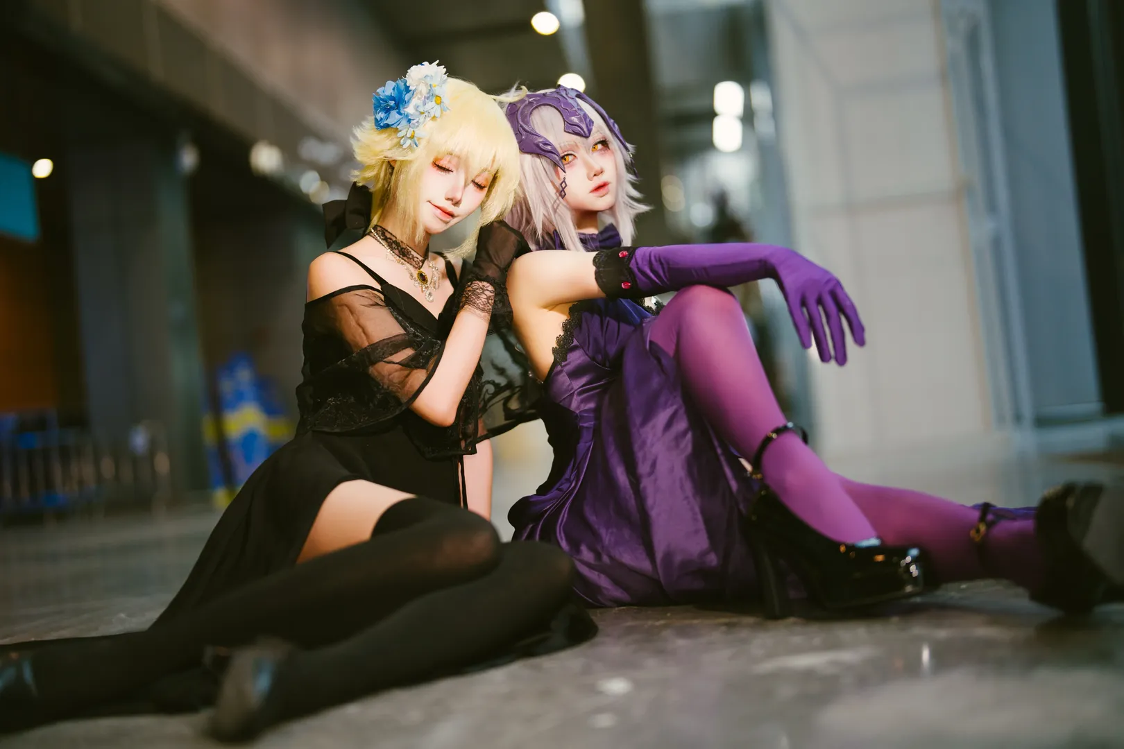 【ジャンヌ・ダルク コスプレ】五一ホタルACGエキスポ、Fate/Grand Orderペアのドレスイベント写真 - 6 枚目