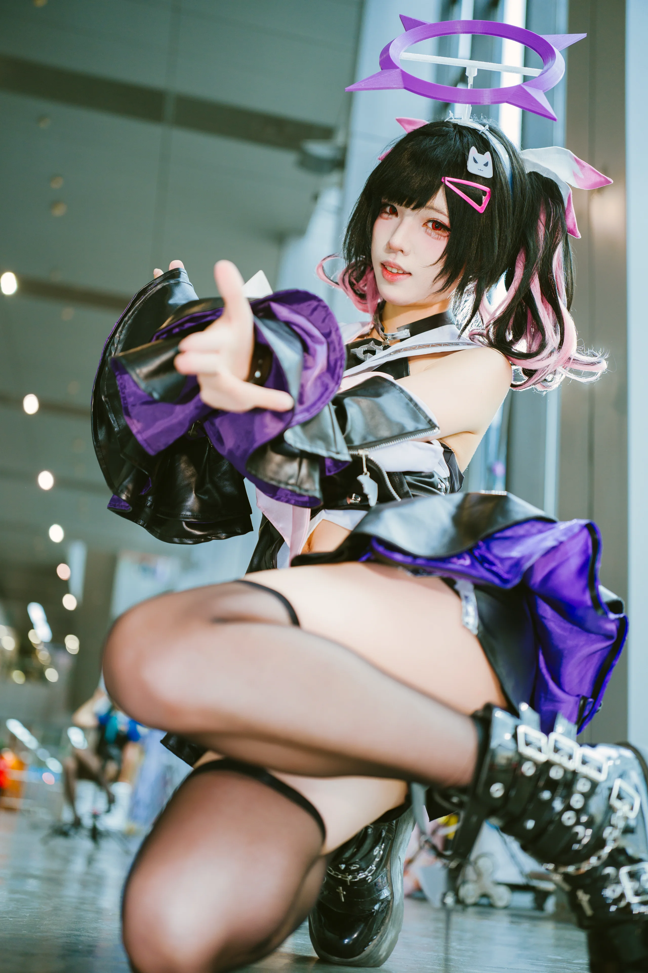 【南宮羽コスプレ】『ゼンレスゾーンゼロ』狂想のミューズ ホタルACGエキスポ現地ショット - 1 枚目