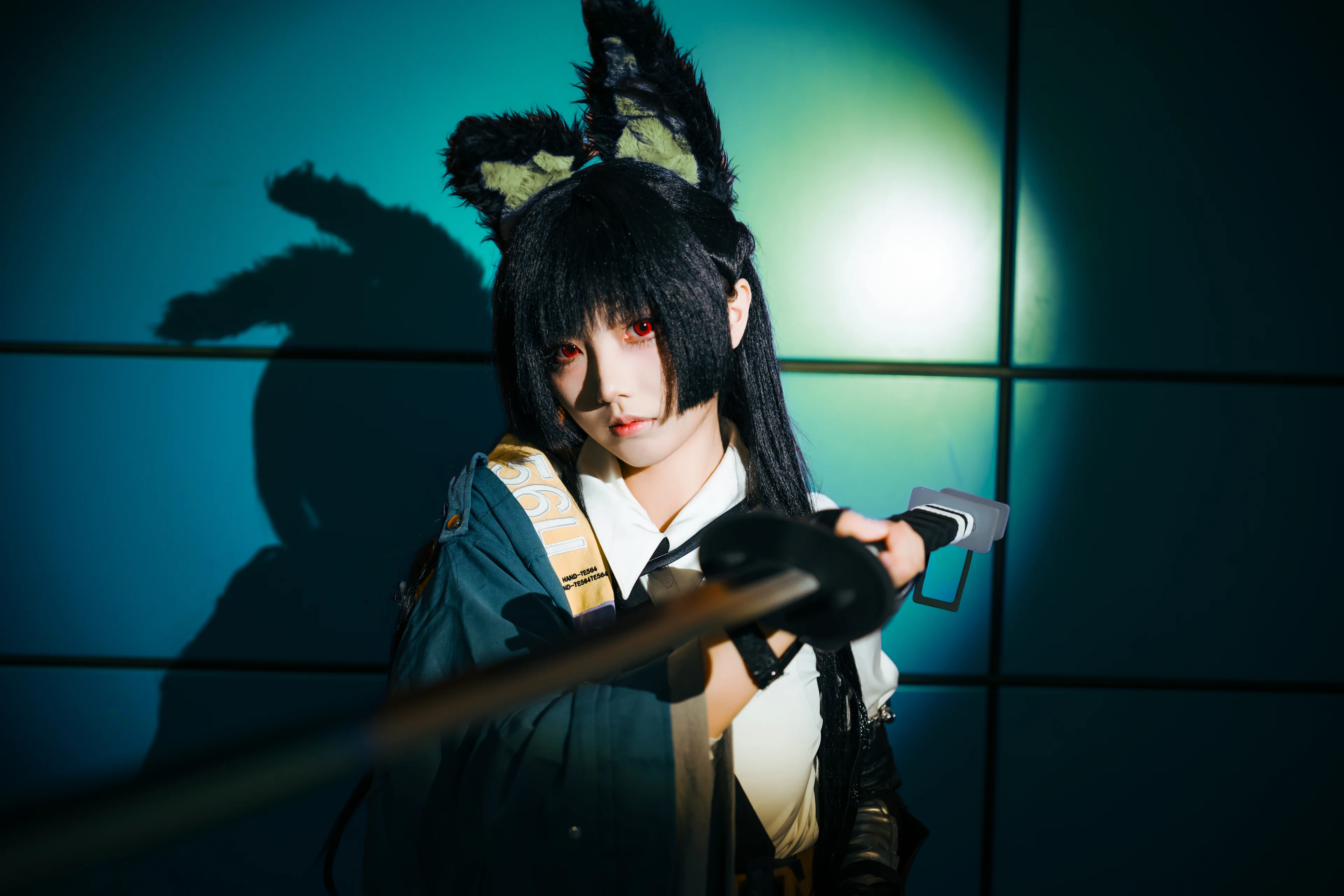 【星見雅コスプレ】『ゼンレスゾーンゼロ』のハンター、今夜光と影を統べる - 1 枚目