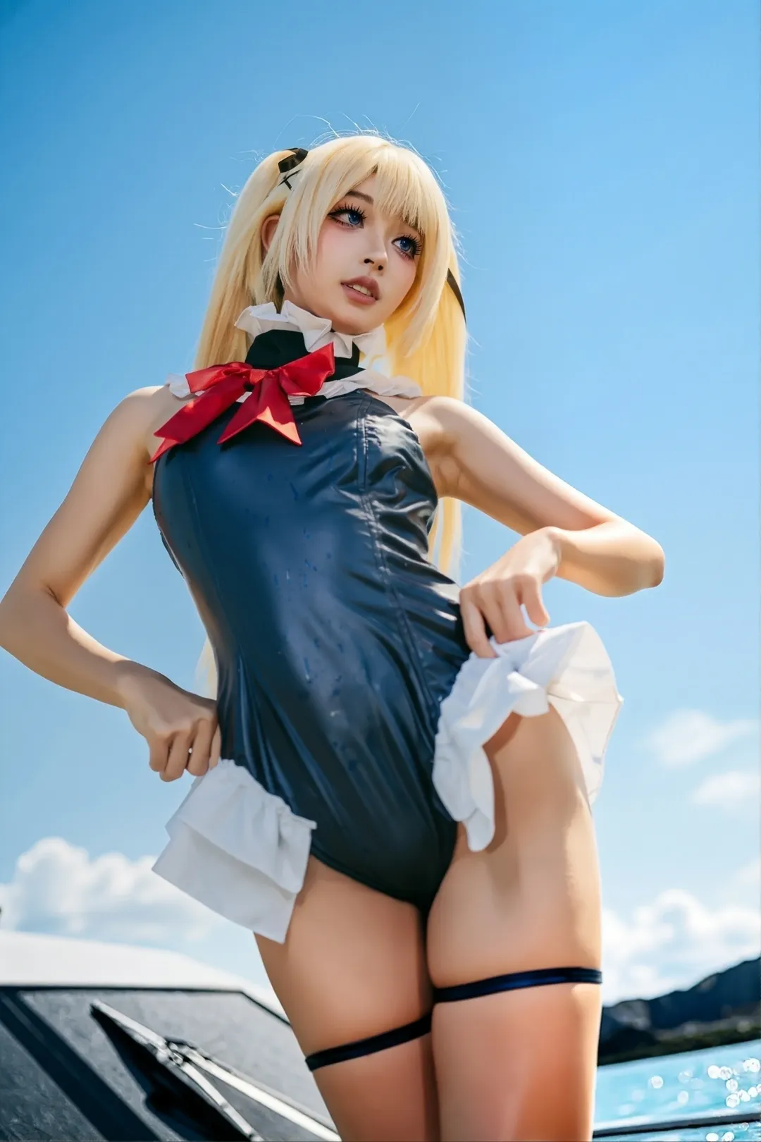 【玛丽罗斯cos】游艇上的闪耀小恶魔，这个画质手机能玩吗