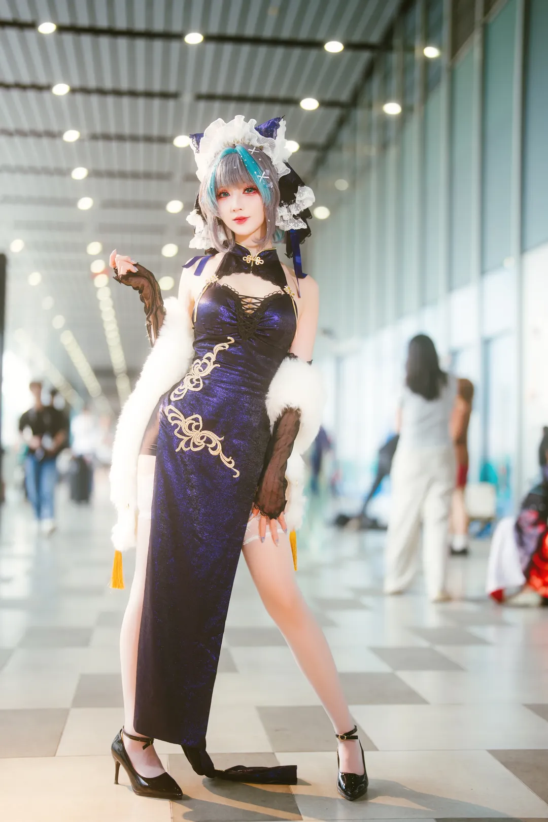 【柴郡cos】碧蓝航线旗袍，佛山CPG Day2拍摄记录 - 第 3 张
