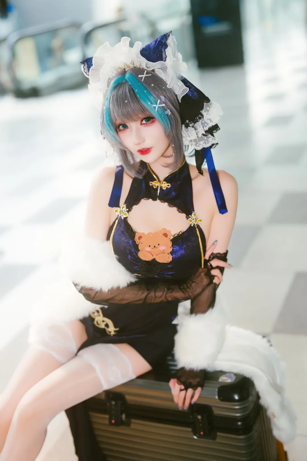 【柴郡cos】碧蓝航线旗袍，佛山CPG Day2拍摄记录 - 第 6 张