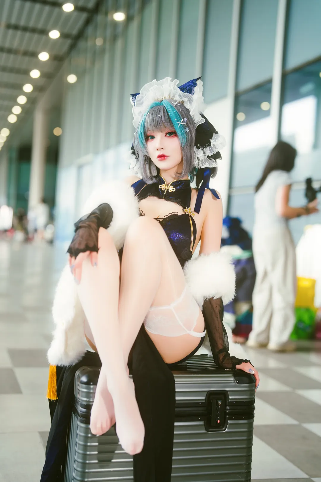 【柴郡cos】碧蓝航线旗袍，佛山CPG Day2拍摄记录 - 第 7 张