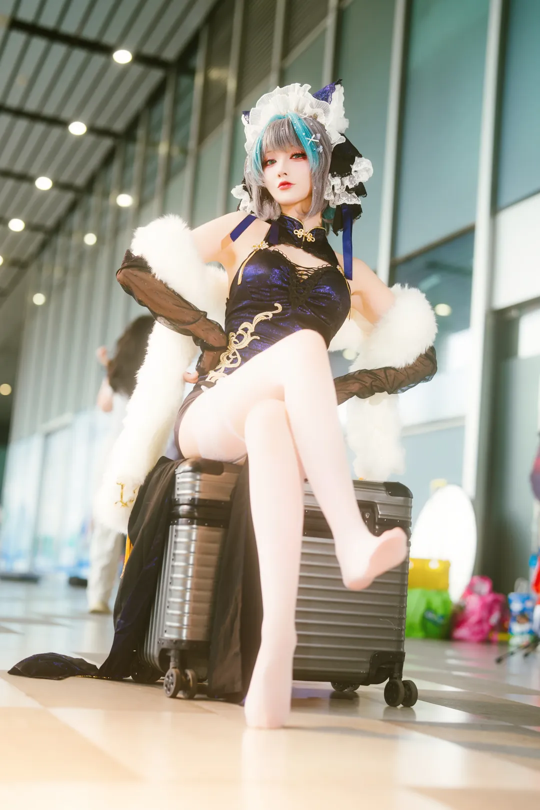【柴郡cos】碧蓝航线旗袍，佛山CPG Day2拍摄记录 - 第 8 张