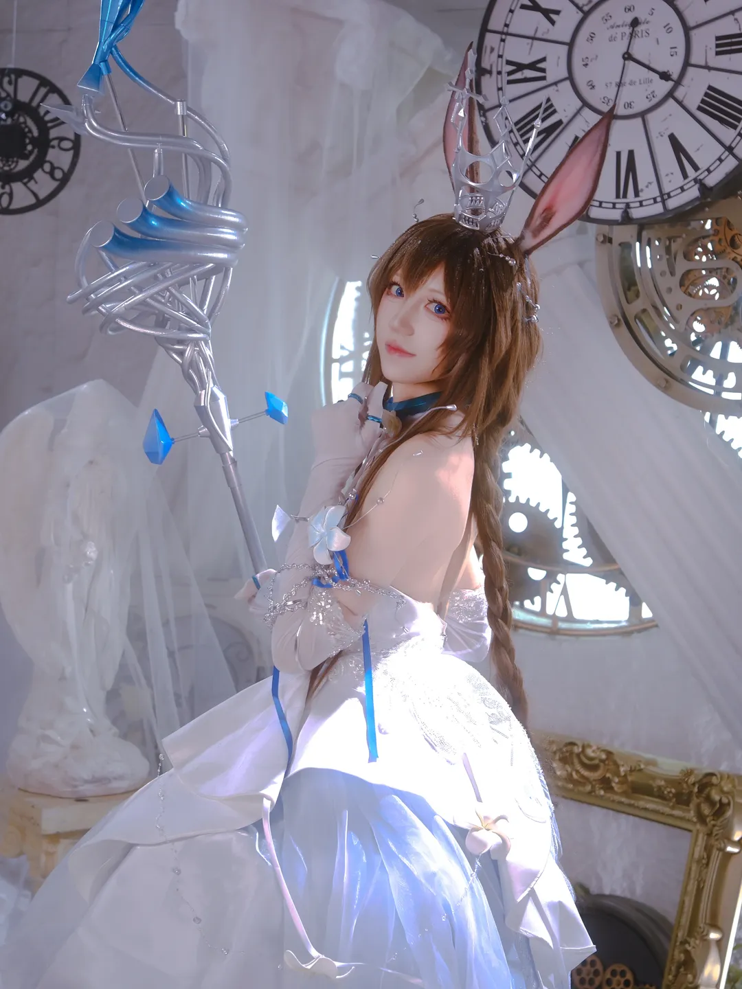 【阿米娅cos】明日方舟音律联觉熠曲丰碑拍摄记录 - 第 2 张