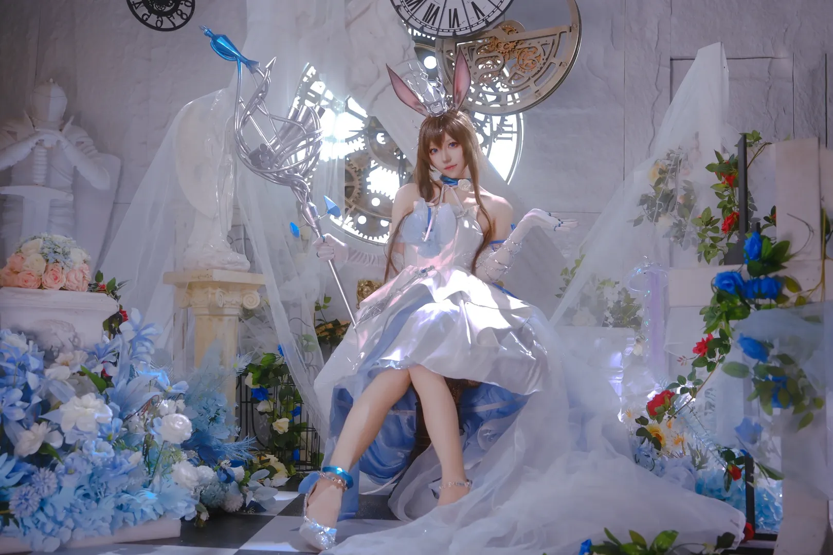 【阿米娅cos】明日方舟音律联觉熠曲丰碑拍摄记录 - 第 4 张