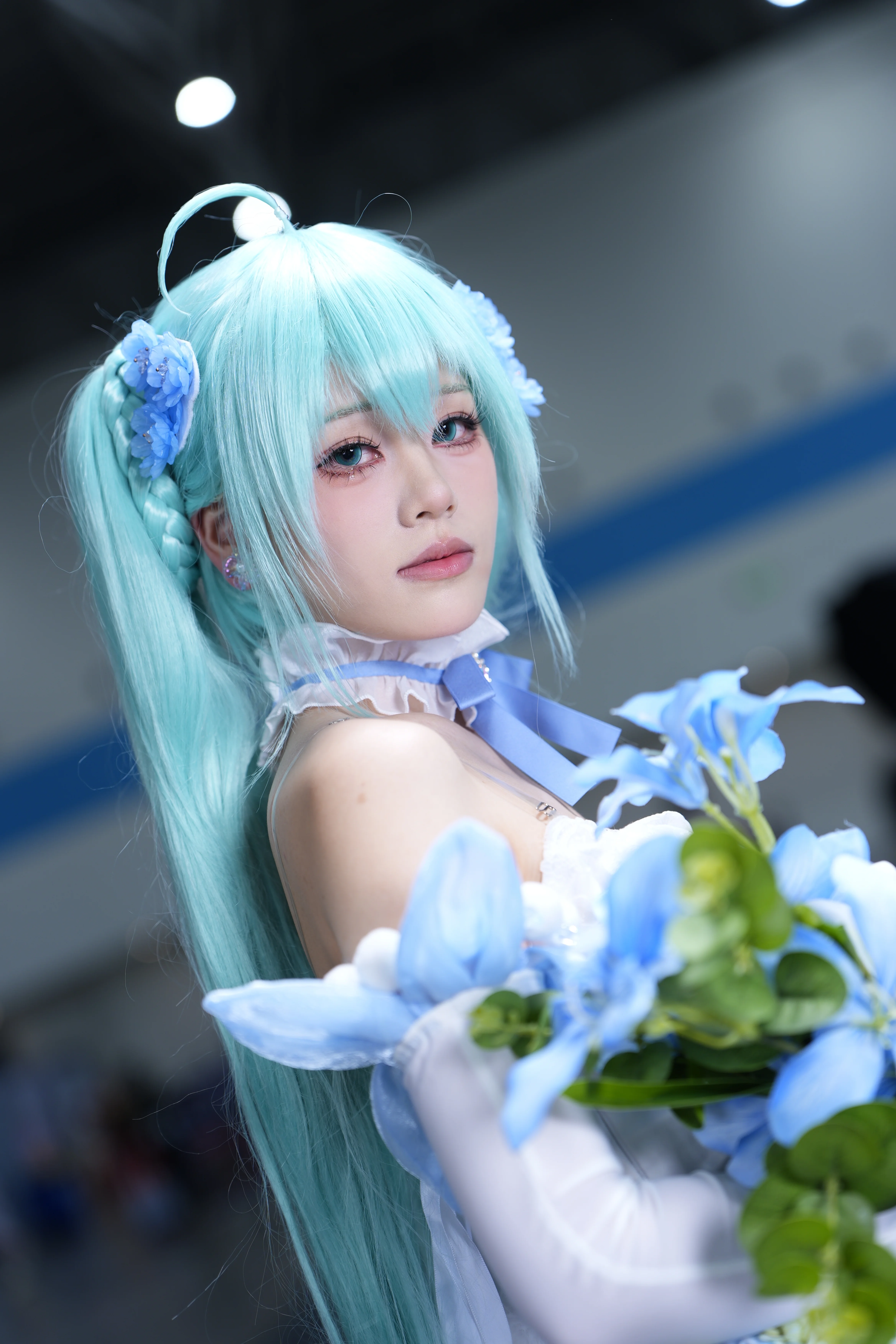 【初音cos】粉蝶花主題的夏日場照記錄 - 第 3 張
