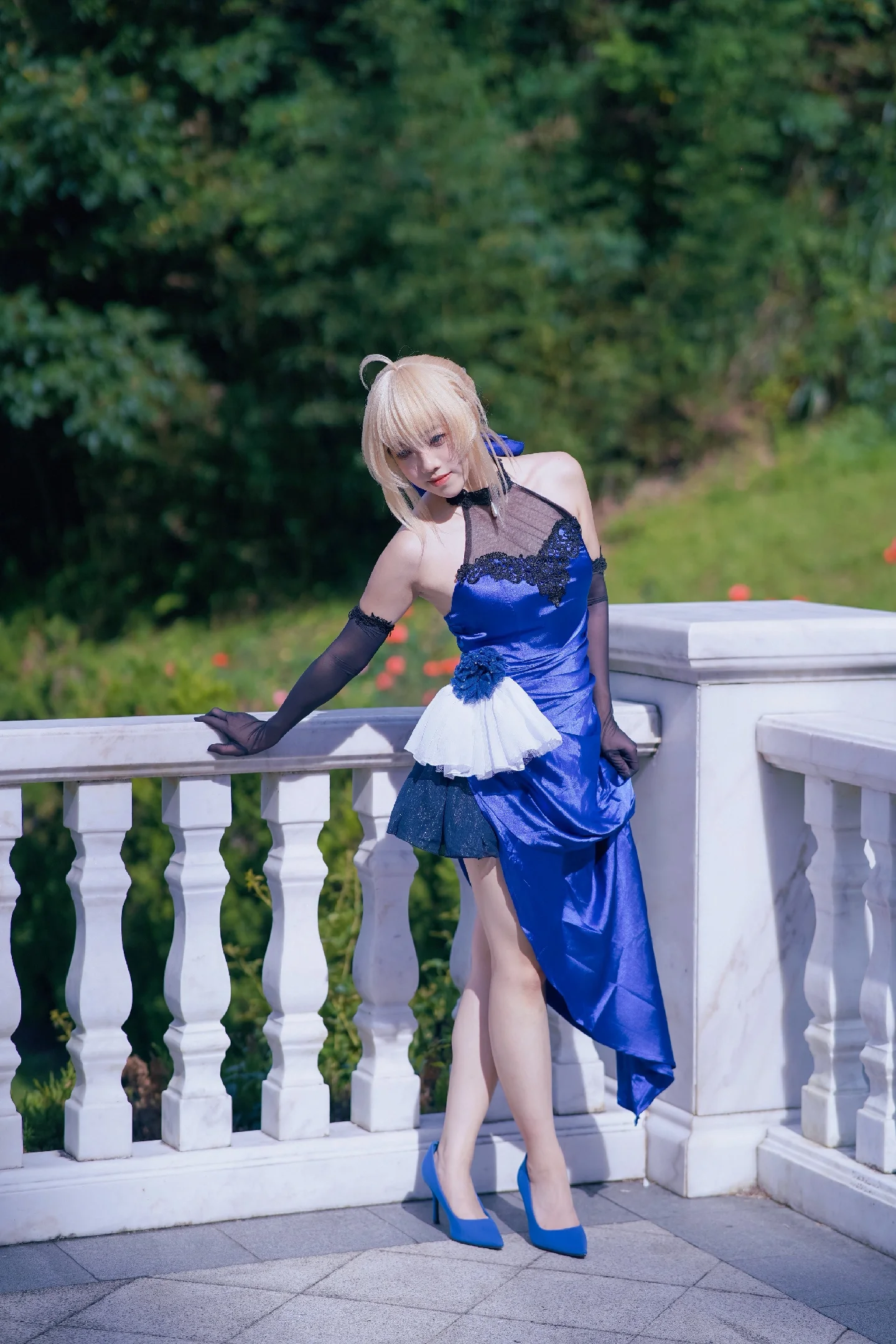 【Saber cos】Fate系列经典礼服造型外景拍摄记录 - 第 1 张