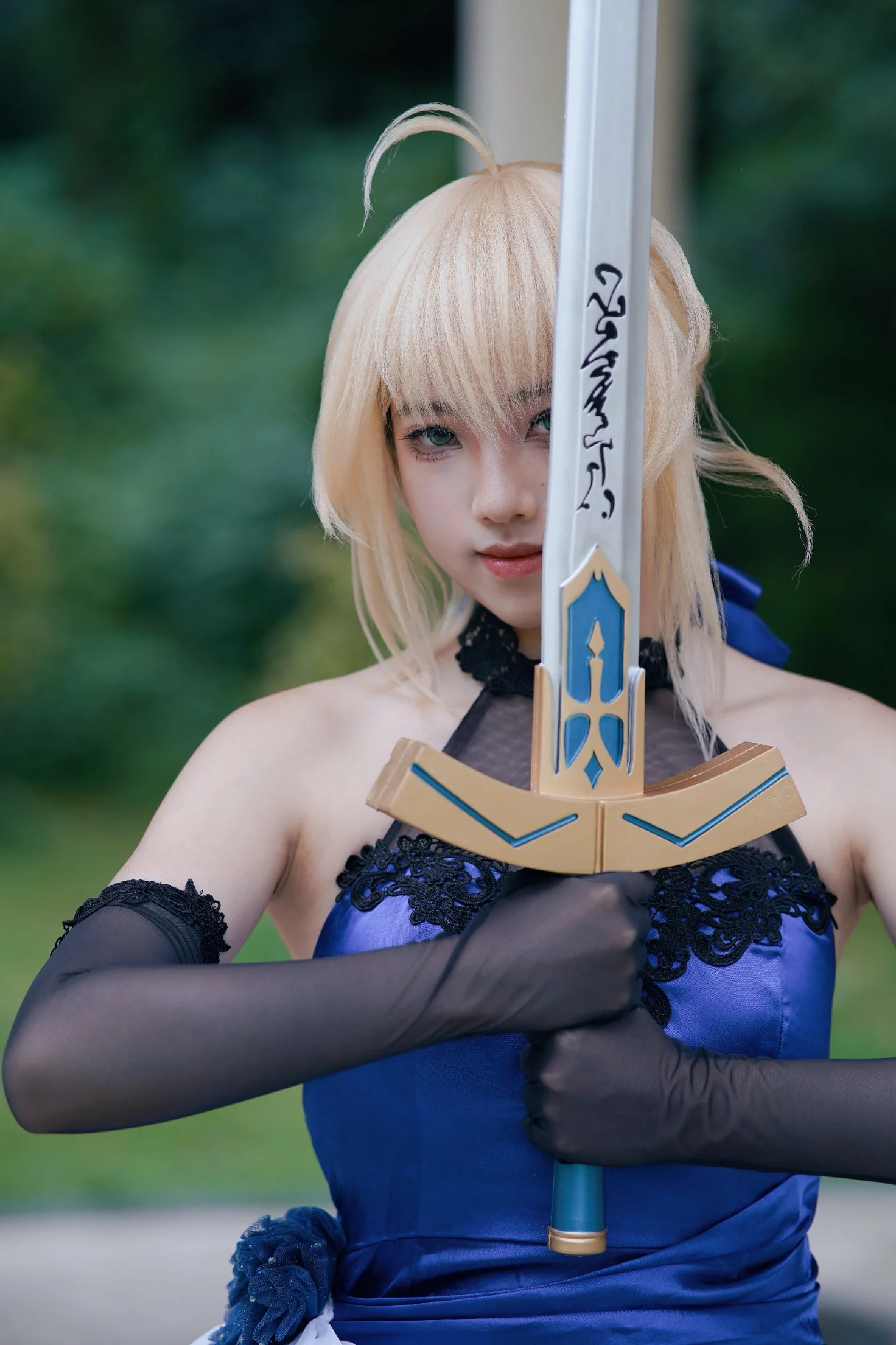 【Saber cos】Fate系列经典礼服造型外景拍摄记录 - 第 10 张