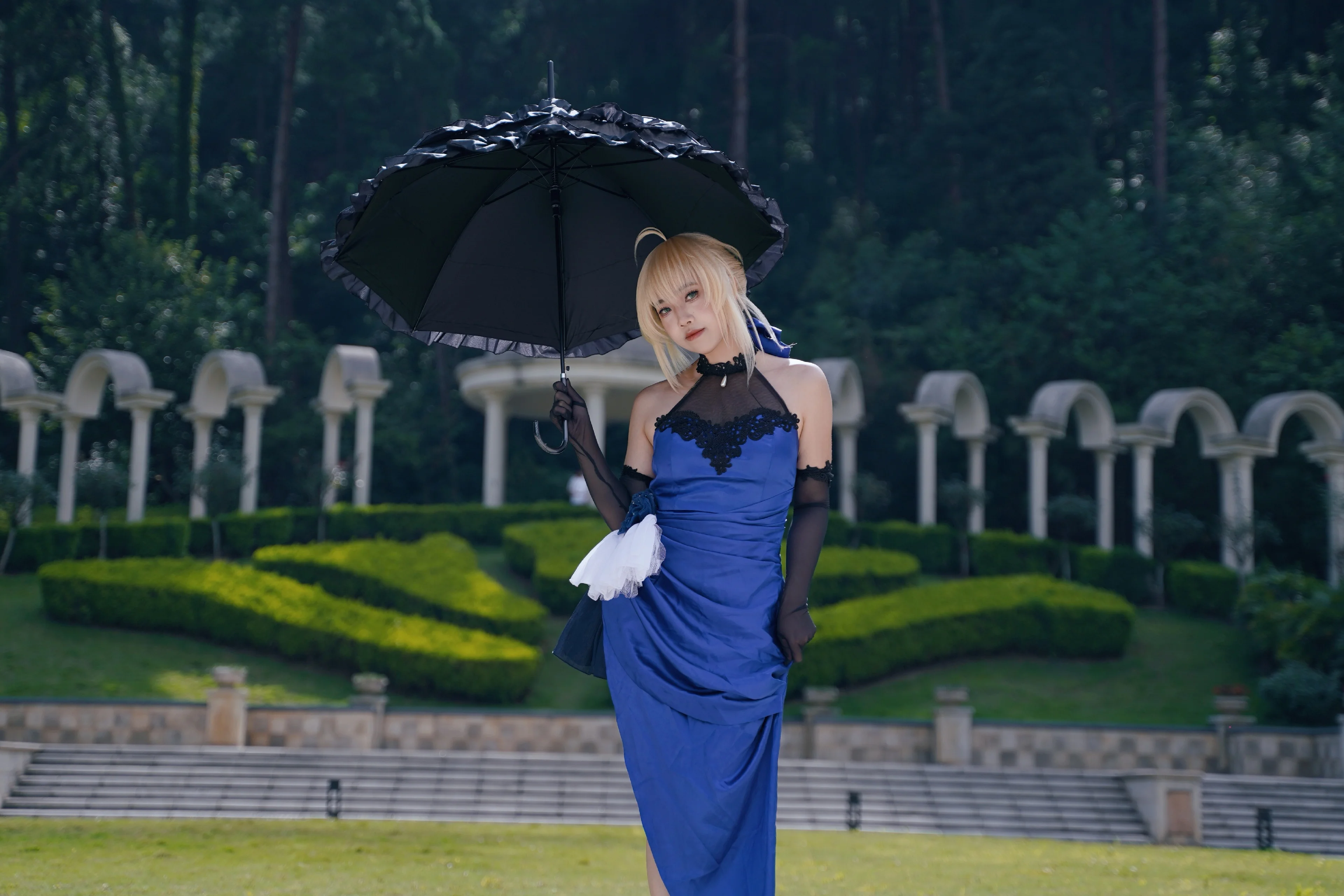 【Saber cos】Fate系列经典礼服造型外景拍摄记录 - 第 2 张