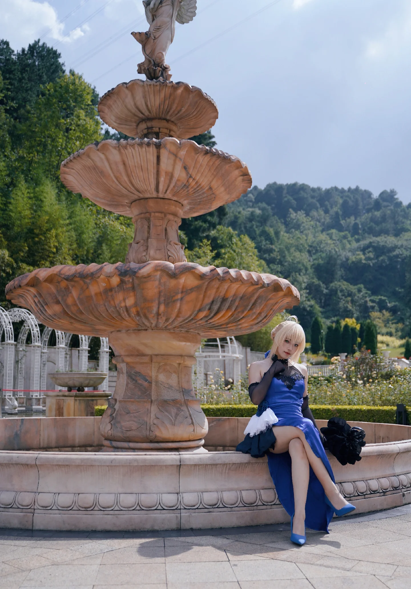 【Saber cos】Fate系列经典礼服造型外景拍摄记录 - 第 4 张