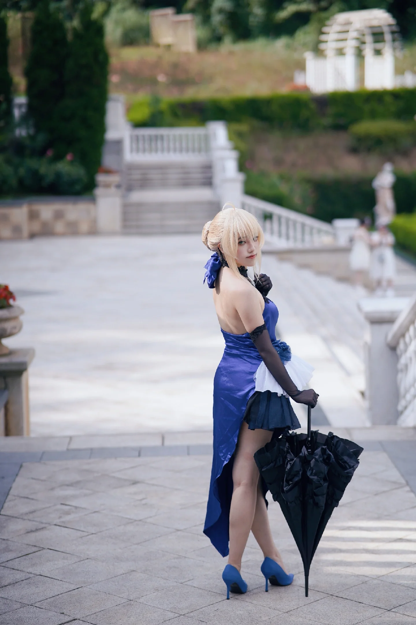 【Saber cos】Fate系列经典礼服造型外景拍摄记录 - 第 9 张