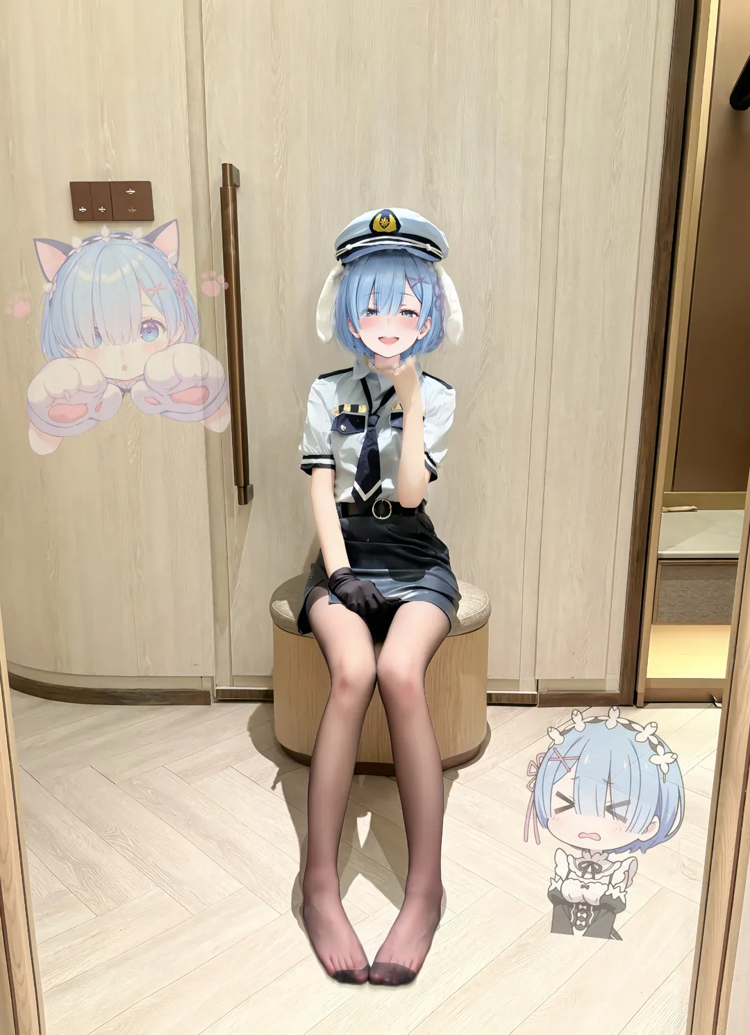 【雷姆cos】从零开始的异世界生活制服试衣 - 第 1 张