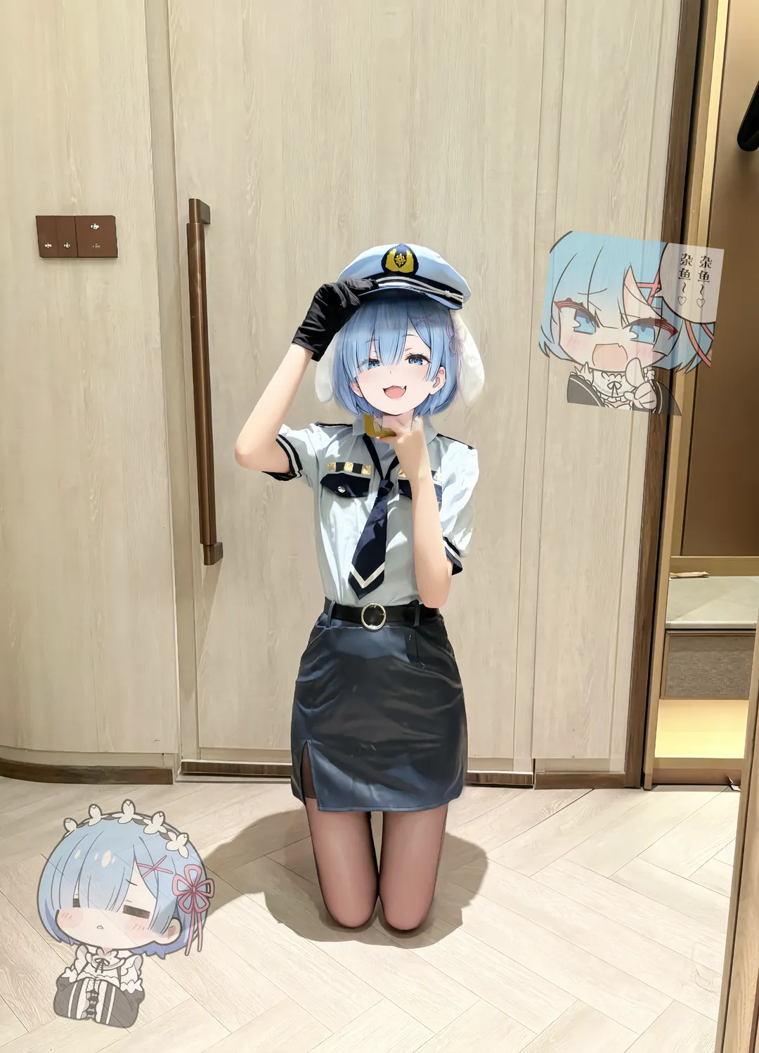 【雷姆cos】从零开始的异世界生活制服试衣 - 第 3 张