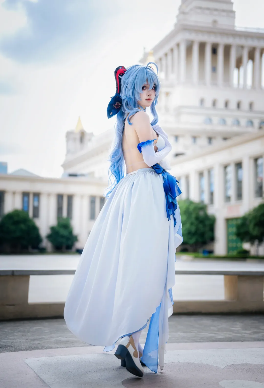 【甘雨cos】原神礼服款，记录优雅与灵动的瞬间 - 第 4 张