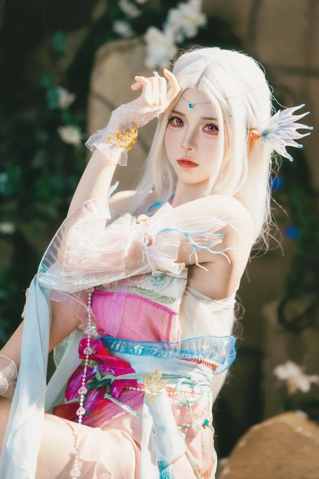 【顾清寒cos】永劫无间里的寒冰仙子