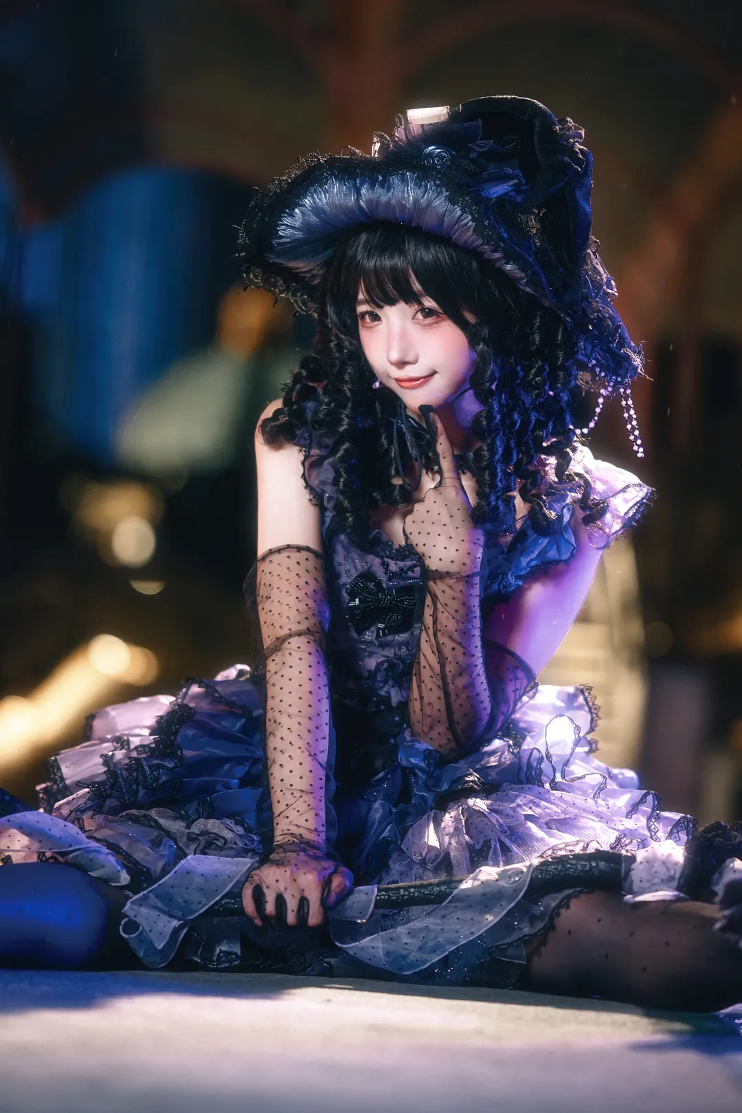 【魔女Lolita】百禧公园夜景里的魔法瞬间 - 第 2 张