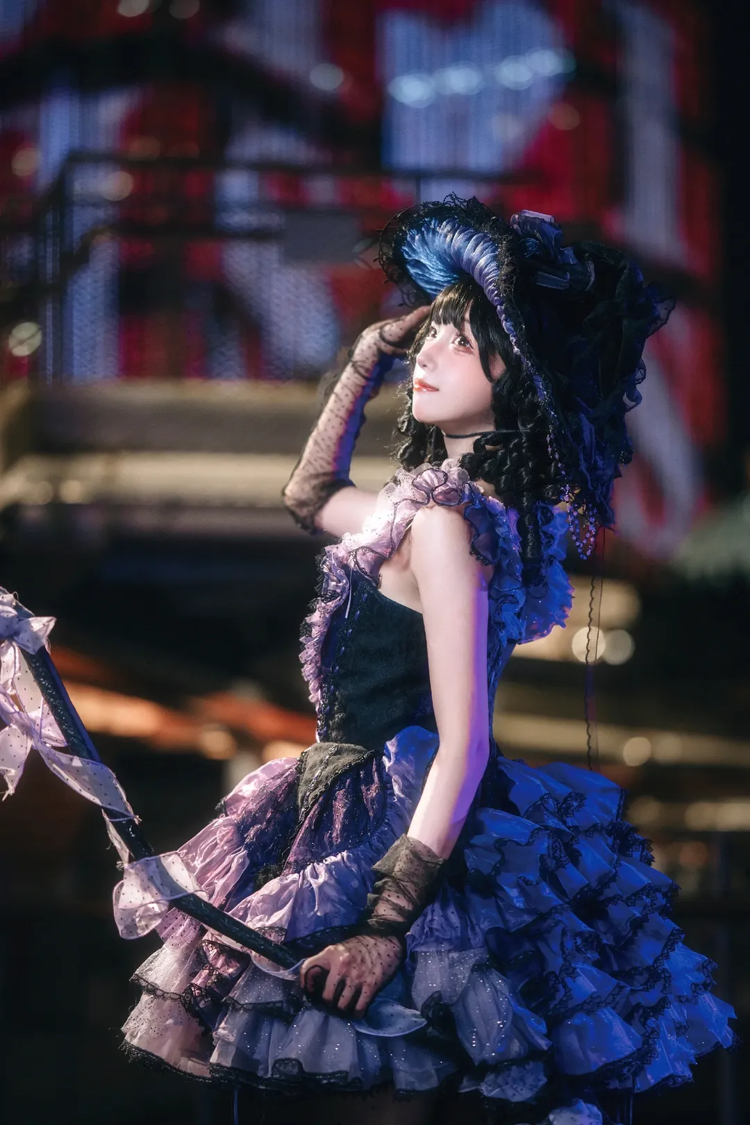 【魔女Lolita】百禧公园夜景里的魔法瞬间 - 第 4 张